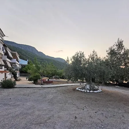 μπαλκόνι στο γαλάζιο Апарт-отель