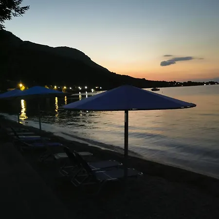μπαλκόνι στο γαλάζιο Апарт-отель