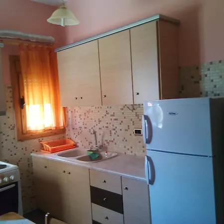 μπαλκόνι στο γαλάζιο Апарт-отель Агиос-Георгиос